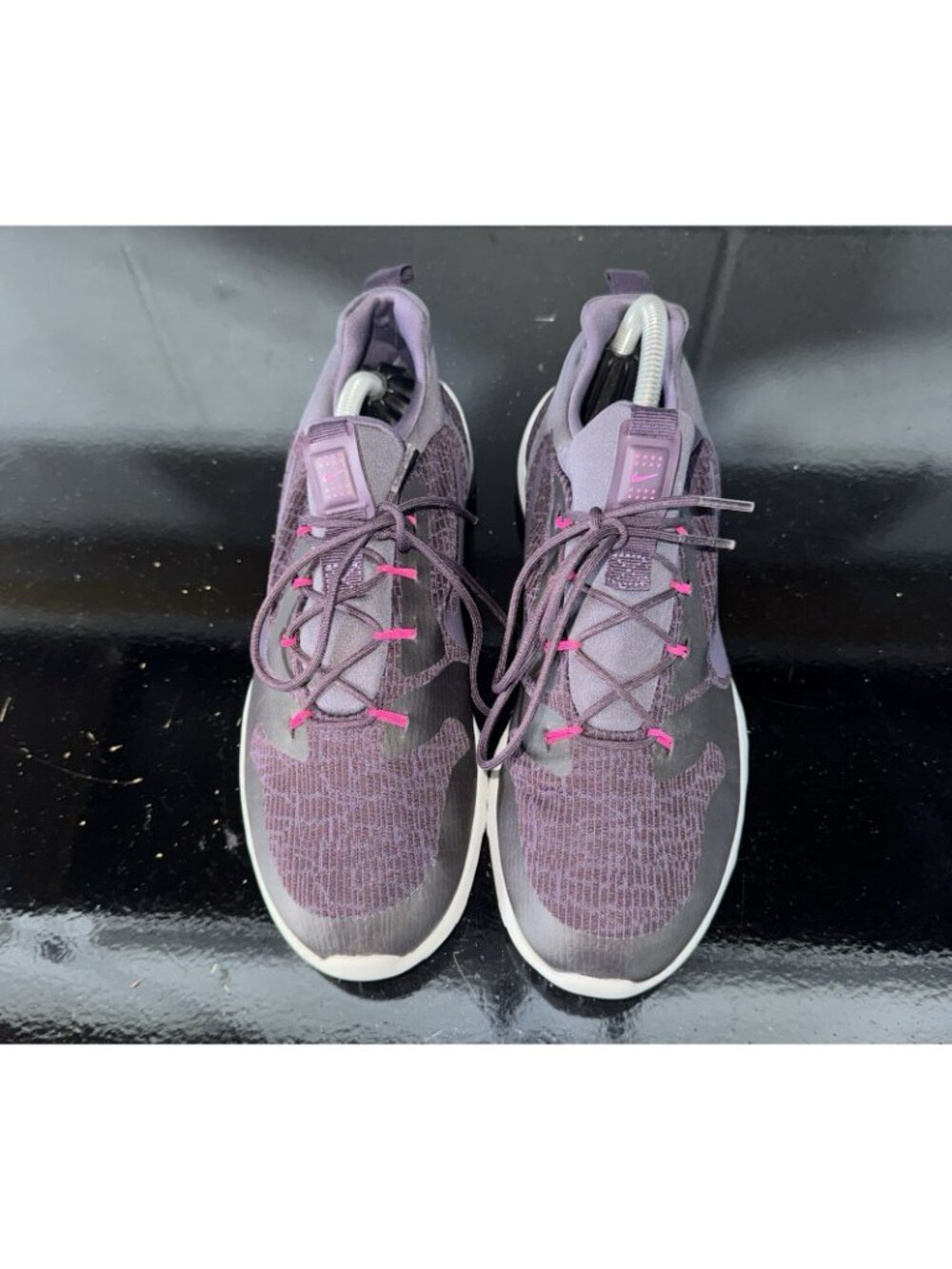 Nike CK Racer Womens Athletic Running Shoes Size 9.5 Purple Pink Gray Black - Picture 4 of 8